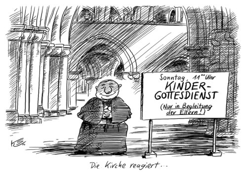 Die Kirche reagiert...