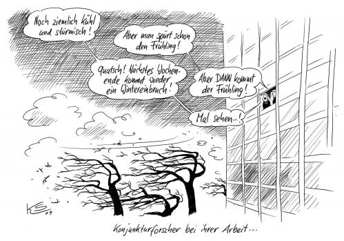 Cartoon: Konjunktur (medium) by Stuttmann tagged konjunktur,rezession,abschwung,konsum,konsumenten,nachfrage,umsätze,konjunkturforscher,wetter,frühling,einzelhandel,cartoon,wirtschaft,konjunktur,wirtschaftskrise,finanzen,finanzkrise,konsum,konsumenten,konsumgesellschaft,umsätze,umsatz,konjunkturforscher,forschung,forscher,abschwung,wetter,frühling,einzelhandel