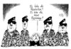 Cartoon: Junta (small) by Stuttmann tagged atomkraft akw laufzeiten energiepolitik eon enbw rwe vattenfall