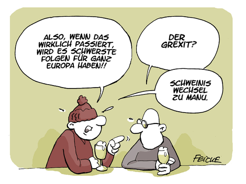 Cartoon: Änderung in Europa (medium) by FEICKE tagged europa,grexit,greichenland,krise,ausstieg,bayern,münchen,fussbal,manchester,united,bundesliga,schweinsteiger,europa,grexit,greichenland,krise,ausstieg,bayern,münchen,fussbal,manchester,united,bundesliga,schweinsteiger