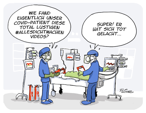 Cartoon: AlleNichtGanzDicht (medium) by FEICKE tagged corona,pandemie,fernseh,tv,schauspieler,aktion,mimimi,fehlschlag,corona,pandemie,fernseh,tv,schauspieler,aktion,mimimi,fehlschlag