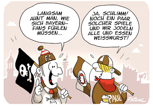 FC St Pauli Bayern Fan gefühl