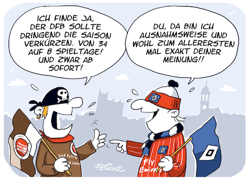 FCSP HSV Saisonverkürzung