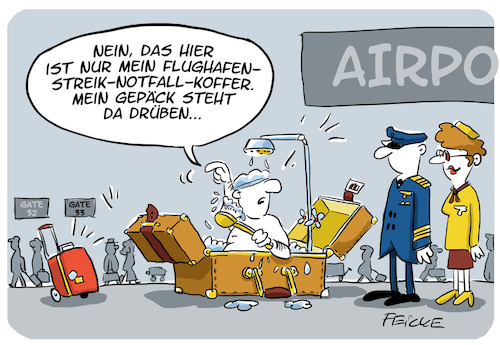 Flughafen Notfallkoffer