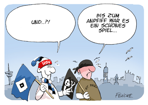 30++ Hsv st pauli lustige bilder , HSV St Pauli By FEICKE Sports Cartoon TOONPOOL