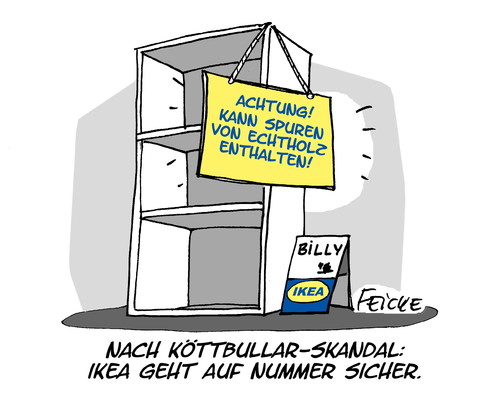 Cartoon: IKEA geht auf sicher (medium) by FEICKE tagged ikea,kötbullar,frikadellen,skandal,pferdefleisch,lebensmittel,hersteller,vermengung,essen,speisen,verbraucher,schutz,ikea,kötbullar,frikadellen,skandal,pferdefleisch,lebensmittel,hersteller,vermengung,essen,speisen,verbraucher,schutz