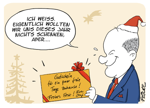 Scholz Weihnachten