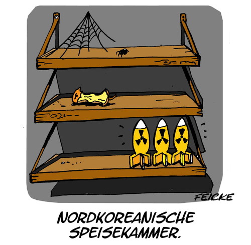 Speisekammer in Nordkorea