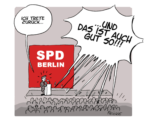 Cartoon: Wowi Rücktritt (medium) by FEICKE tagged berlin,hauptstadt,bürger,bürgermeister,rücktritt,partei,klaus,wowereit,spd,sozialdemokratie,berlin,hauptstadt,bürger,bürgermeister,rücktritt,partei,klaus,wowereit,spd,sozialdemokratie