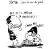 Cartoon: Obama from France (small) by Valere tagged sarkozy hortefeux obama