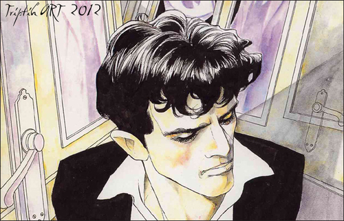 Cartoon: Dylan Dog (medium) by triptih tagged dylan,dog