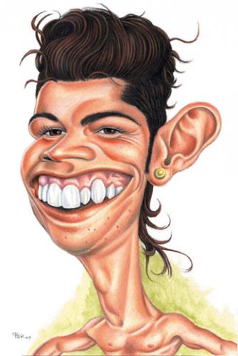 Cartoon: Ronaldo (medium) by pe09 tagged cristiano,ronaldo