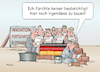 Cartoon: Baugewerbe 2025 (small) by wista tagged baugewerbe,bauen,wohnungen,wohnraum,baukonjunktur,flaute,konjunktur,prognose,haus,häuser,wirtschaft,bauwirtschaft,teuer,preise,steigen,vorschriften,auflagen,recht,paragraphen,genehmigung,baugenehmigung,bürokratie,hemmung