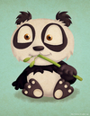 Cartoon: A random Panda (small) by kellerac tagged panda cartoon caricatura cute maria keller kellerac wallapeper freelance