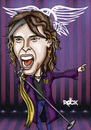 Cartoon: Aerosmith (small) by mitosdorock tagged aerosmith,rock