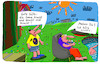 Cartoon: Am Waldrand (small) by Leichnam tagged waldrand,leichnam,leichnamcartoon,güte,gut,sonne,stern,hitze,hochsommer,schweiß,schwitzen,wärme,teich,tümpel,baden,planschen,freizeit,hören,nichts,krachend,krach