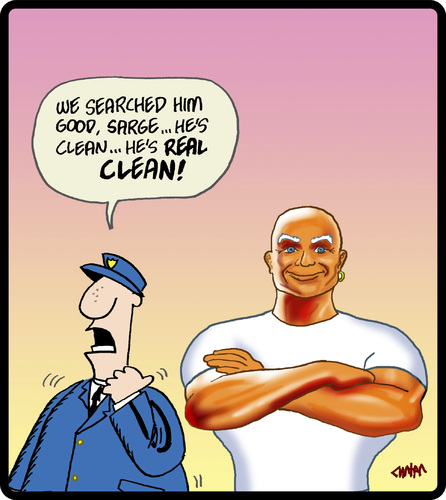 Mr Clean By cartertoons | Business Cartoon | TOONPOOL