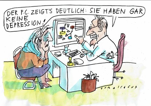 Digitale Medizin By Jan Tomaschoff Philosophy Cartoon Toonpool