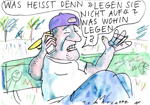 Dran bleiben