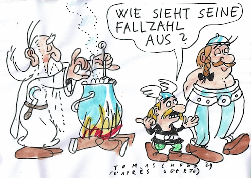 Cartoon: Fallzahl (medium) by Jan Tomaschoff tagged gesundheit,krankenhaus,reform,fallzahl,gesundheit,krankenhaus,reform,fallzahl