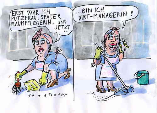 Geputzt By Jan Tomaschoff Politics Cartoon Toonpool