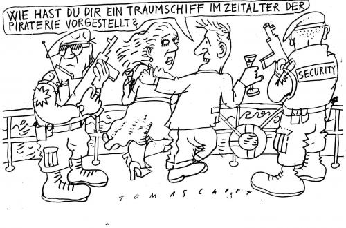 Cartoon: Piraten (medium) by Jan Tomaschoff tagged piraten,piraterie,somalia,kreuzfahrten,traumreise,urlaub,tourismus,piraten,piraterie,somalia,kreuzfahrten,traumreise,urlaub,tourismus