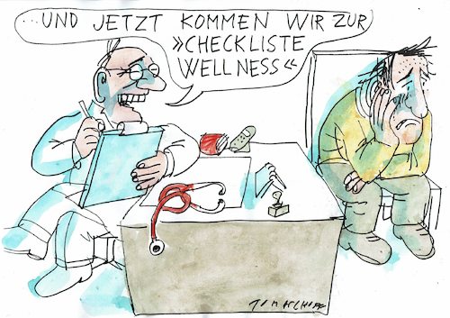 Wellness By Jan Tomaschoff Philosophy Cartoon Toonpool 