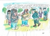 Cartoon: Beauftragter (small) by Jan Tomaschoff tagged intergration,parallelgesellschaft,migration