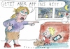 Cartoon: Bett (small) by Jan Tomaschoff tagged kinder,schlafen,handy,medien