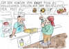 Cartoon: Fast (small) by Jan Tomaschoff tagged post,tempo,fast,food