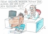 Cartoon: politisches Amt (small) by Jan Tomaschoff tagged gesundheit,politiker,stress