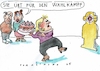 Cartoon: Wahlkampf (small) by Jan Tomaschoff tagged wahlkampf,fairness,parteien