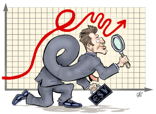 growing economy cartoon