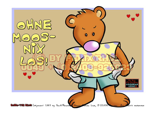 Cartoon: The Free Bobbo Cartoon eBook (medium) by FeliXfromAC tagged felix,alias,reinhard,horst,design,line,aachen,germany,nrw,mascot,maskottchen,sympathiefigur,character,love,handy,mobile,services,iphone,comics,cartoons,tier,bear,bär,animal,animals,ruf,an,call,me,background,wallpaper,illustration,illustrator