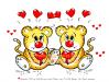 Cartoon: Lovecrazy Leo 57 (small) by FeliXfromAC tagged eo love tiere tier animal lovecrazy character design handy wallpaper leopard gitarre gesang comic comix cartoon felix alias reinhard horst stockart