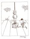 Cartoon: suicide or murder dokgoz (small) by halisdokgoz tagged suicide or murder halis dokgoz