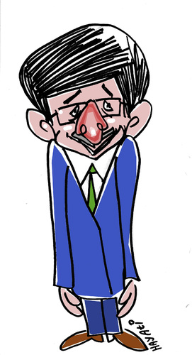 Cartoon: Ahmet Davutoglu (medium) by Hayati tagged ahmet,davutoglu,basbakan,ministerpraesident,der,tuerkei,kandidat,akp,hayati,boyacioglu,berlin,ahmet,davutoglu,basbakan,ministerpraesident,der,tuerkei,kandidat,akp,hayati,boyacioglu,berlin