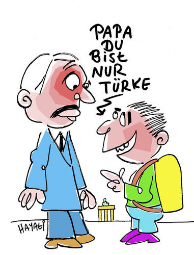 Cartoon: Doppelte Staatsbürgerschaft (medium) by Hayati tagged boyacioglu,hayati,almanya,deutschland,cdu,spd,icin,cocuklar,vatandaslik,cifte,koalitionsvertrag,kinder,für,staatsbürgerschaft,doppelte,doppelte,staatsbürgerschaft,für,kinder,cifte,vatandaslik,cocuklar,icin,spd,cdu,deutschland,almanya,hayati,boyacioglu