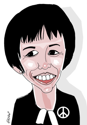 Cartoon: Margot Käßmann (medium) by Hayati tagged boyacioglu,hayati,gutmensch,buch,hannover,wutbuergerin,mensch,pfarrerin,käßmann,margot,margot käßmann,pfarrerin,mensch,wutbürgerin,buch,gutmensch,margot,käßmann