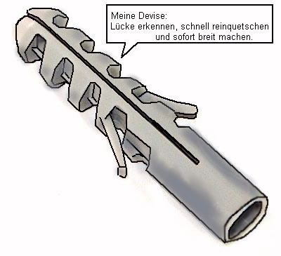 Cartoon: Dübeltechnik (medium) by sier-edi tagged festhalten,technik,dübel