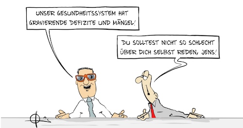 Cartoon: 20210504-DefizitSpahn (medium) by Marcus Gottfried tagged spahn,gesundheit,gesundheitsminister,gesundheitswesen,defizite,mängel,mangel,kritik,spahn,gesundheit,gesundheitsminister,gesundheitswesen,defizite,mängel,mangel,kritik