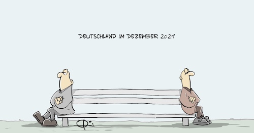 Cartoon: 20211201-Dezember21 (medium) by Marcus Gottfried tagged gesellschaft,deutschland,spaltung,abstand,corona,covid,trennung,gemeinsam,gesellschaft,deutschland,spaltung,abstand,corona,covid,trennung,gemeinsam