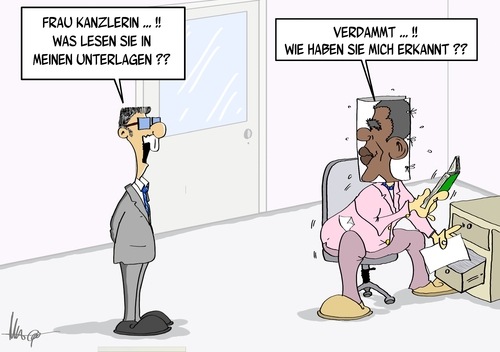 Cartoon: erkannt (medium) by Marcus Gottfried tagged karneval,fasching,verkleidung,usa,obama,maske,stöbern,unterlagen,erkennen,karikatur,cartoon,gottfried,marcus,parteifreund,partei,tagebuch,merkel,snowden,prism,nsa,skandal,abhören,innenminister,maiziere,de,de,maiziere,innenminister,abhören,skandal,nsa,prism,snowden,merkel,tagebuch,partei,parteifreund,marcus,gottfried,cartoon,karikatur,erkennen,unterlagen,stöbern,maske,obama,usa,verkleidung,fasching,karneval