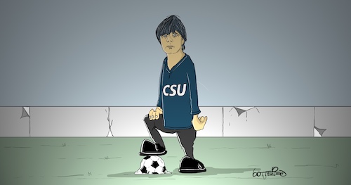 Cartoon: Loew (medium) by Marcus Gottfried tagged bayernwahl,bayern,landtagswahl,csu,söder,innenminister,seehofer,joachim,loew,fussball,niederlande,nationsleague,marcus,gottfried,bayernwahl,bayern,landtagswahl,csu,söder,innenminister,seehofer,joachim,loew,fussball,niederlande,nationsleague,marcus,gottfried