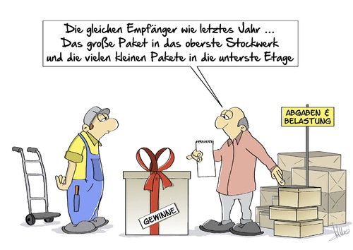 Paketverteilung