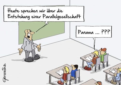 Cartoon: Parallel Panama (medium) by Marcus Gottfried tagged leak,panamaleaks,schule,panamapaper,panama,daten,steuerflucht,briefkastenfirma,briefkasten,parallelgesellschaft,einwanderung,auswanderung,lernen,freunde,marcus,gottfried,cartoon,karikatur,panama,panamapaper,schule,panamaleaks,leak,daten,steuerflucht,briefkastenfirma,briefkasten,parallelgesellschaft,einwanderung,auswanderung,lernen,freunde,marcus,gottfried,cartoon,karikatur