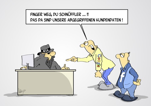 Cartoon: Schnüffler (medium) by Marcus Gottfried tagged schnüffler,spion,nsa,usa,datendiebstahl,datensammlung,snowden,google,facebook,marcus,gottfried,cartoon,karikatur,daten,datensammeln,abgreifen,computer,geheimnis,werbung,nutzen,profil,bewegungsprofil,prism,apple,yahoo,schnüffler,spion,nsa,usa,datendiebstahl,datensammlung,snowden,google,facebook,marcus,gottfried,cartoon,karikatur,daten,datensammeln,abgreifen,computer,geheimnis,werbung,nutzen,profil,bewegungsprofil,prism,apple,yahoo,twitter,zuckerberg,musk,geheimdienst,cia,soziales,netzwerk,social,network,datensammler,privatsphaere,dsgvo,abhoeren