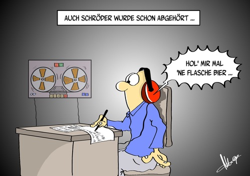 Schröder abgehört