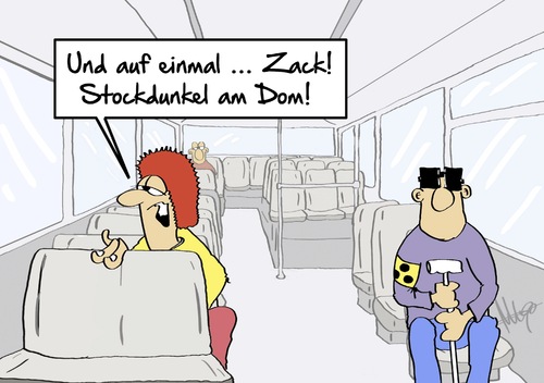 Cartoon: Stockdunkel (medium) by Marcus Gottfried tagged pegida,köln,kölner,dom,widerstand,protest,kirche,zack,bus,geschichte,staunen,dunkelheit,dunkel,blinder,blind,frau,mann,marcus,gottfried,cartoon,karikatur,pegida,köln,kölner,dom,widerstand,protest,kirche,zack,bus,geschichte,staunen,dunkelheit,dunkel,blinder,blind,frau,mann,marcus,gottfried,cartoon,karikatur