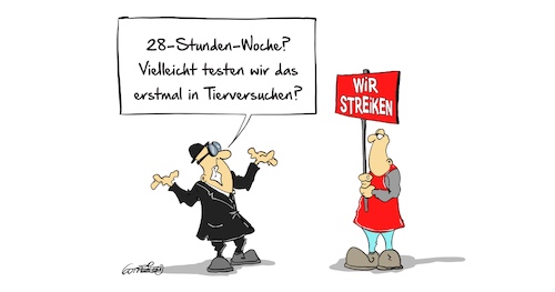 Cartoon: Tierversuche (medium) by Marcus Gottfried tagged tierversuche,diesel,dieselgate,dieselfahrverbot,versuch,labor,gewerkschaft,ig,metall,arbeitszeit,verhandlung,lohn,streik,arbeitskampf,marcus,gottfried,cartoon,karikatur,tierversuche,diesel,dieselgate,dieselfahrverbot,versuch,labor,gewerkschaft,ig,metall,arbeitszeit,verhandlung,lohn,streik,arbeitskampf,marcus,gottfried,cartoon,karikatur